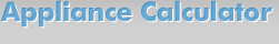Appliance Calculator