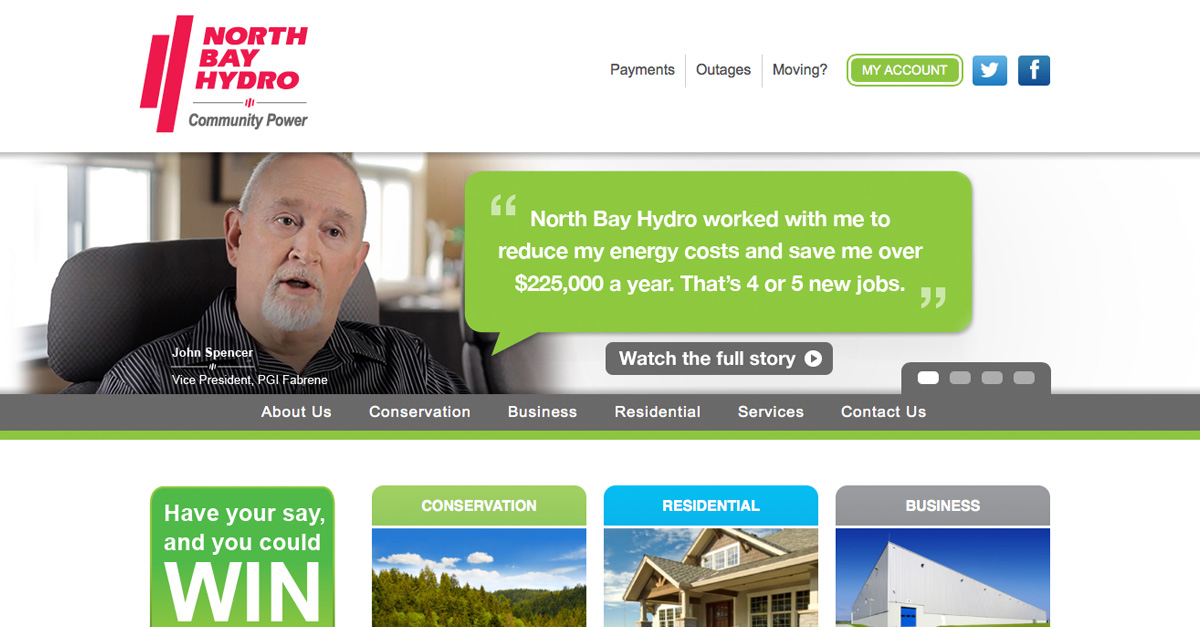 Marshall Park Outage 90 Updated - North Bay Hydro Facebook