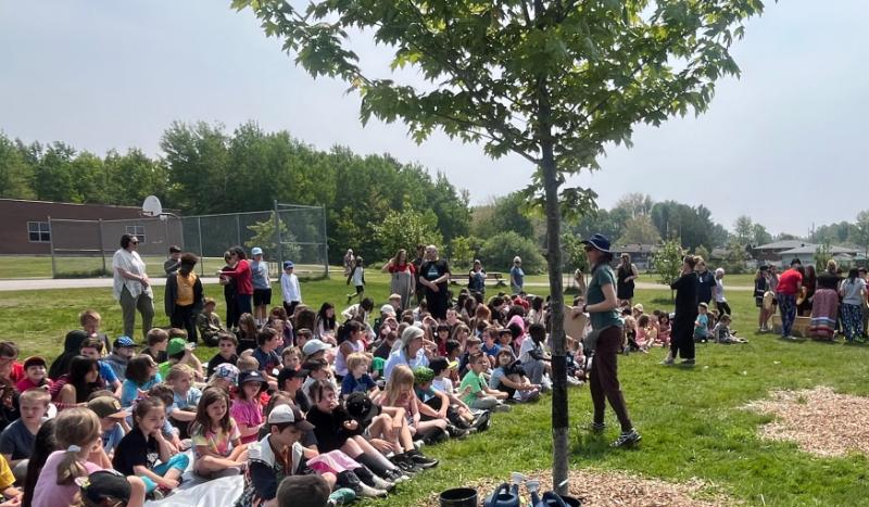 Tree Planting Program - School - North Bay Hydro Tree Planting Program - School - North Bay Hydro